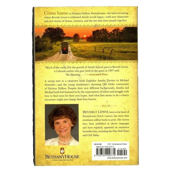 The Fiddler by Beverly Lewis Home to Hickory Hollow Series Paperback 2012 - Picture 2 of 2